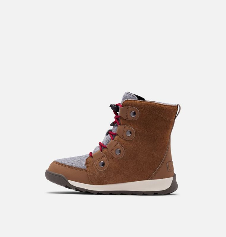 Sorel Barn Vinterkängor Brun - Youth Whitney™ Ii Suede - GBO-926805
